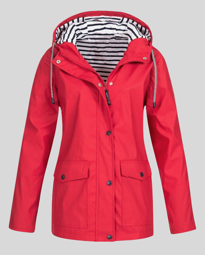 All-Weather Waterproof Jacket | Windproof | Breathable | Feminine Fit-Fashion Nora