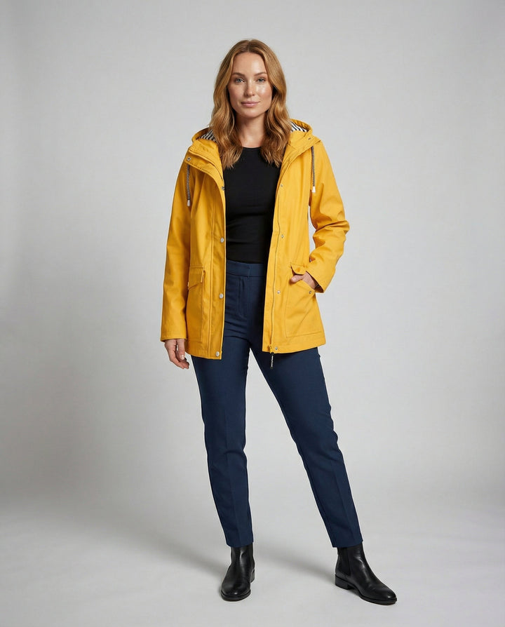 All-Weather Waterproof Jacket | Windproof | Breathable | Feminine Fit-Fashion Nora
