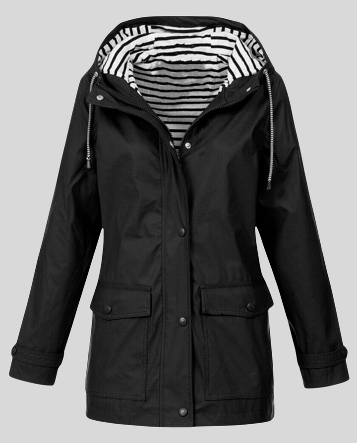 All-Weather Waterproof Jacket | Windproof | Breathable | Feminine Fit-Fashion Nora