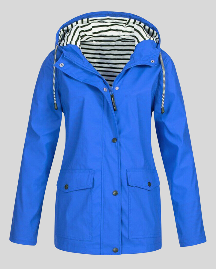 All-Weather Waterproof Jacket | Windproof | Breathable | Feminine Fit-Fashion Nora