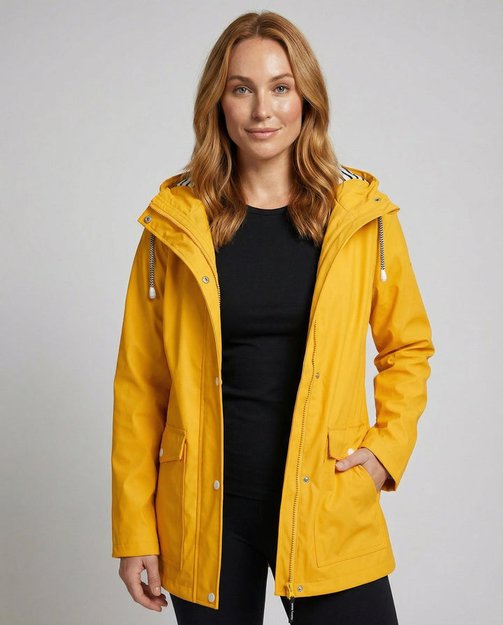 All-Weather Waterproof Jacket | Windproof | Breathable | Feminine Fit-Fashion Nora
