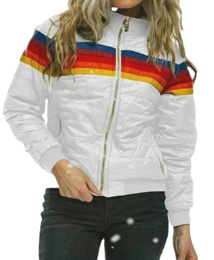 Alpine Padded Jacket | Scandinavian Design | Hooded Warmth-Fashion Nora