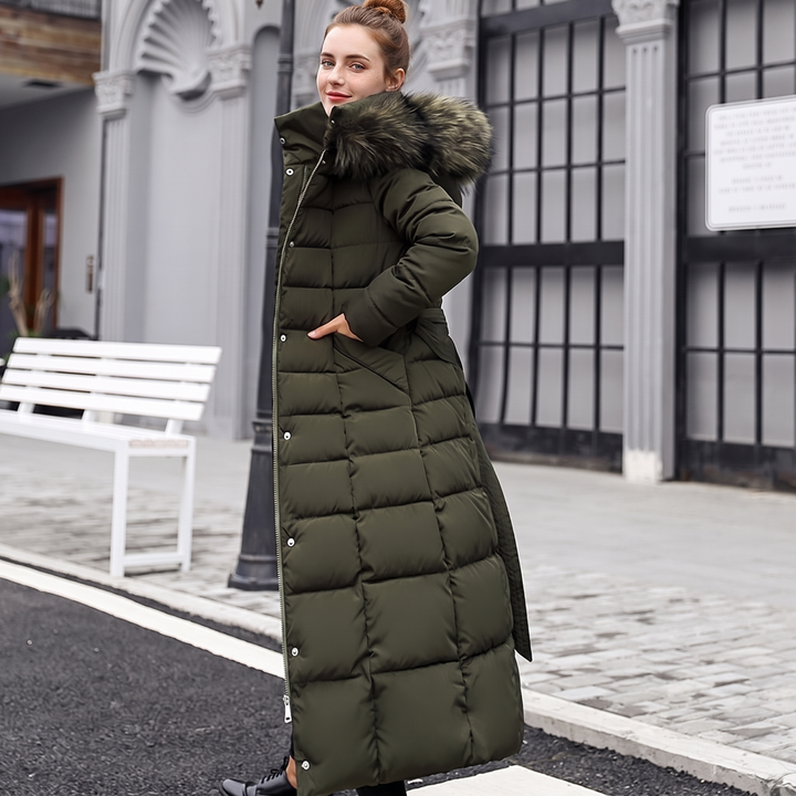 Belted Winter Coat | Warm Tailored Overcoat | Everyday Style-Fashion Nora