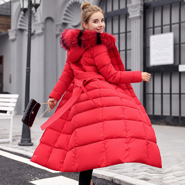 Belted Winter Coat | Warm Tailored Overcoat | Everyday Style-Fashion Nora