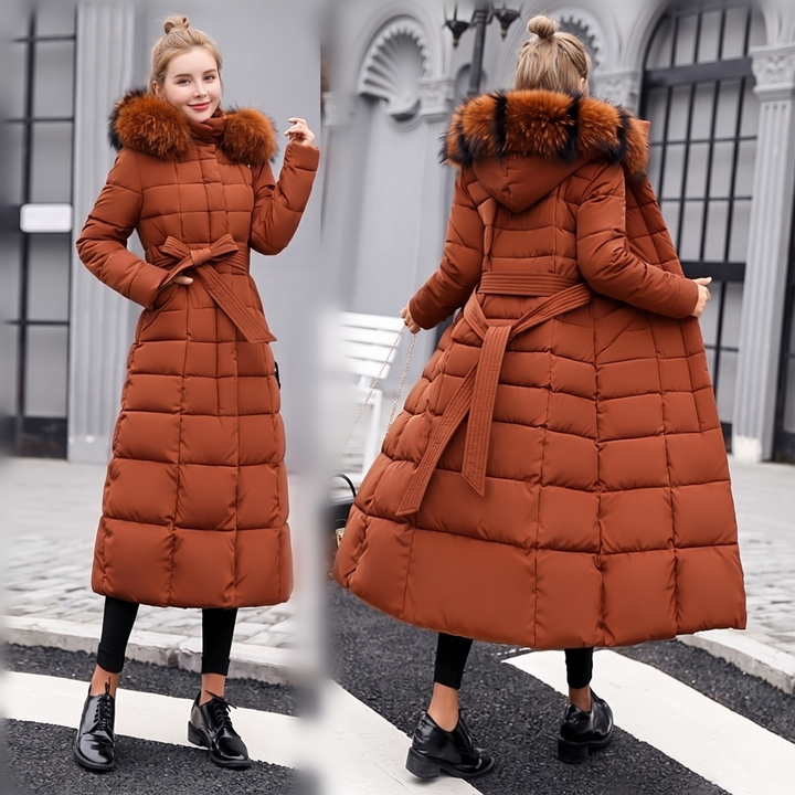 Belted Winter Coat | Warm Tailored Overcoat | Everyday Style-Fashion Nora