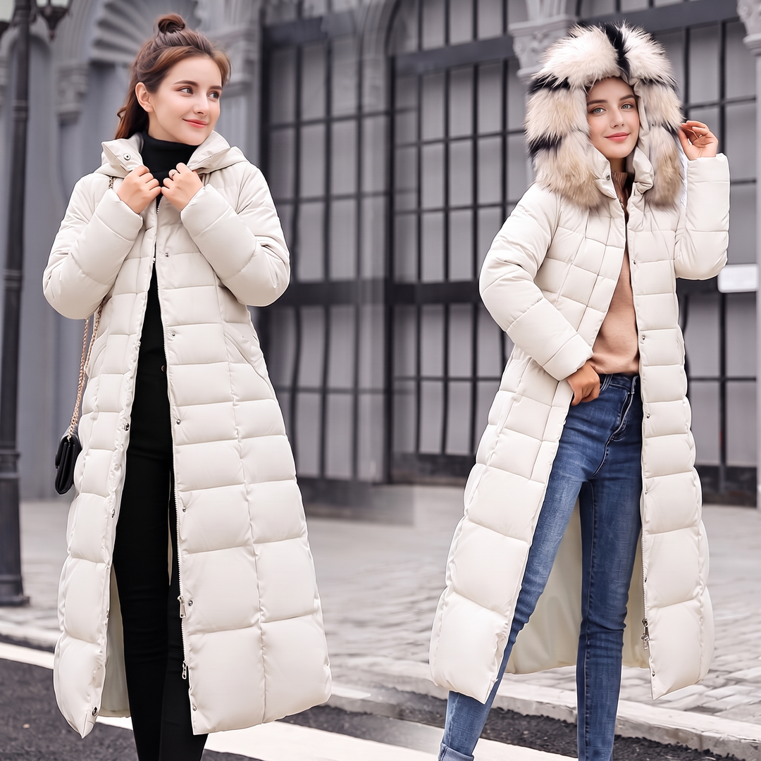 Belted Winter Coat | Warm Tailored Overcoat | Everyday Style-Fashion Nora