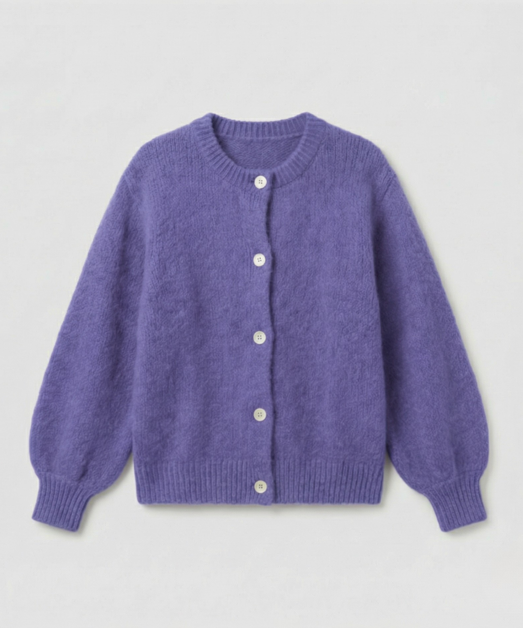 Cashmere Blend Cardigan | Open Front | Relaxed Fit-Fashion Nora