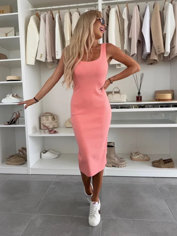 Co-Ord Set | Bodycon Dress and Jacket Two-Piece Set-Fashion Nora
