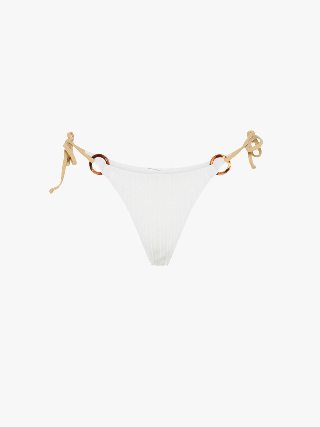 Emma Bikini Bottom - White-Fashion Nora