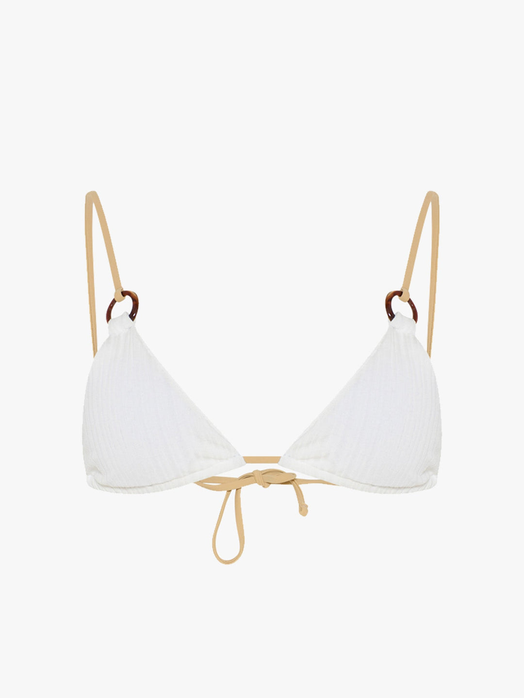 Emma Bikini Top - White-Fashion Nora