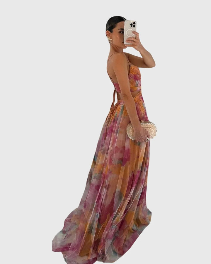 Floral Maxi Dress | Women's | Summer-Fashion Nora