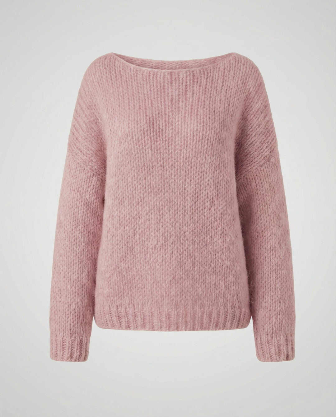 Fluffy Off-Shoulder Sweater | Brushed Knit | Relaxed Fit-Fashion Nora