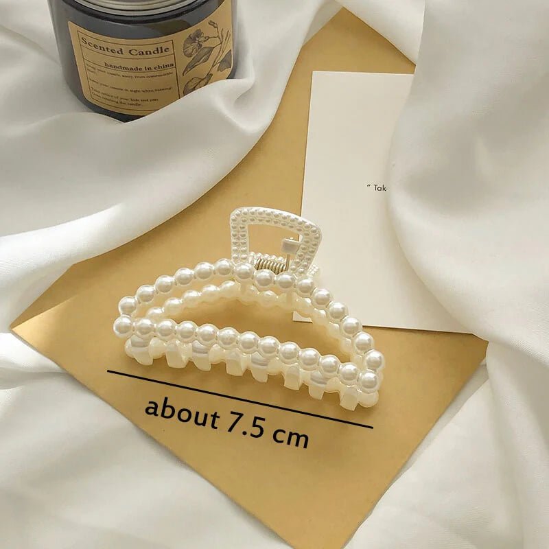 Pearl Claw Clips | Set of 4, 5 or 9-Fashion Nora