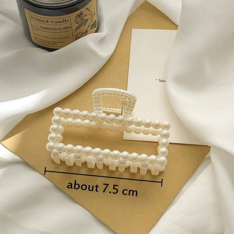 Pearl Claw Clips | Set of 4, 5 or 9-Fashion Nora