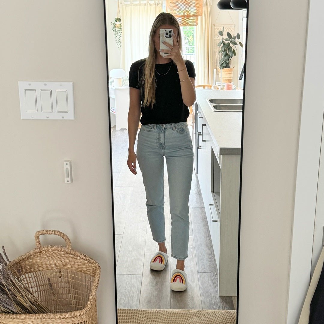 Rainbow Slippers | Plush House Slippers Women | Non Slip-Fashion Nora