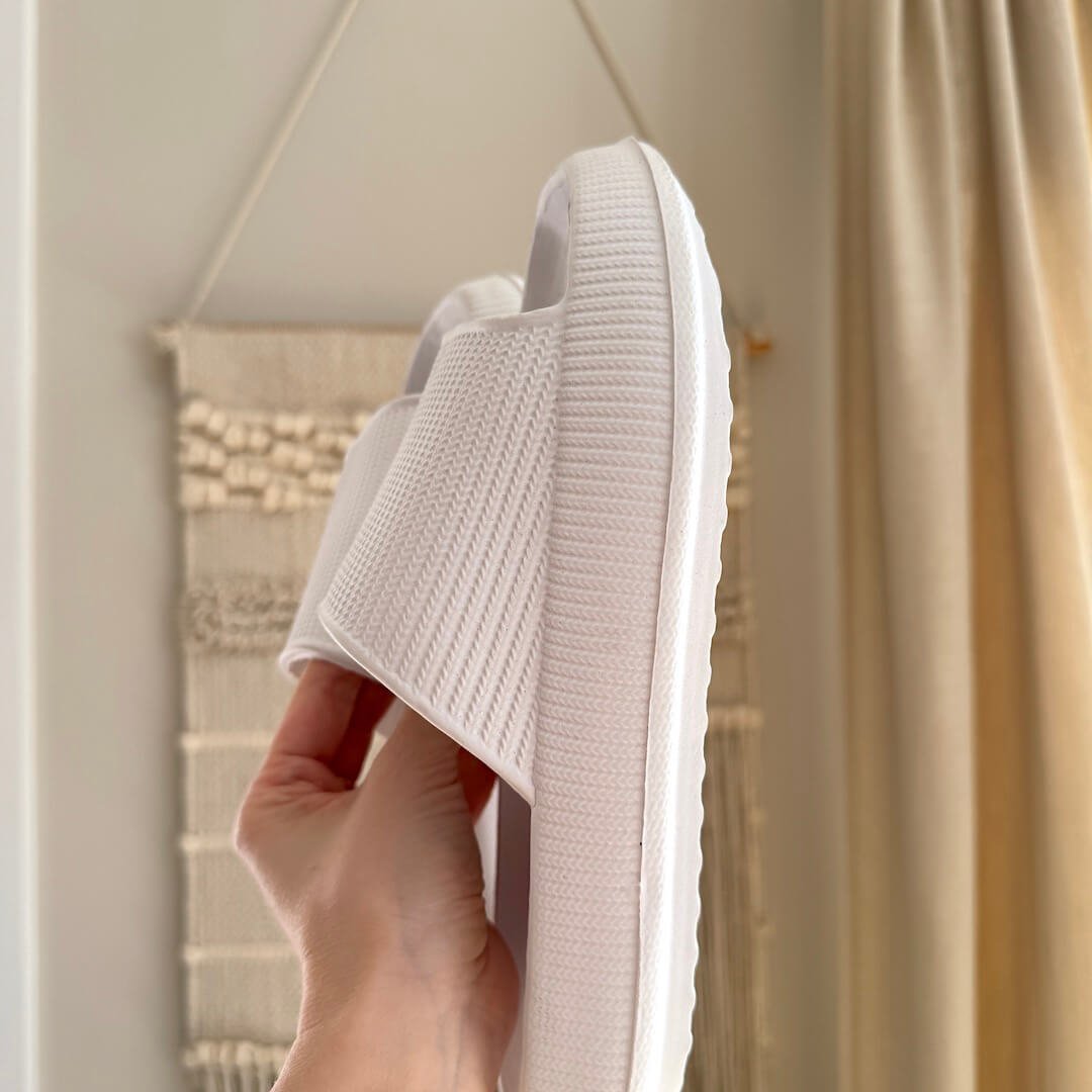 Cloud Slides | 4 cm Thick Sole | Non Slip Slides-Fashion Nora