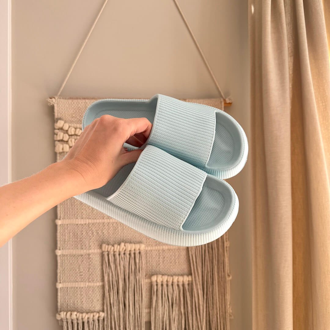Cloud Slides | 4 cm Thick Sole | Non Slip Slides-Fashion Nora