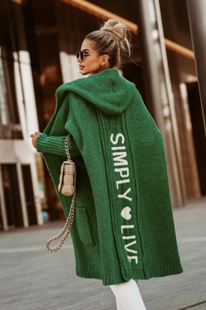 Long Belted Coat | Knee-Length | Elegant Layering Piece | All-Season-Fashion Nora