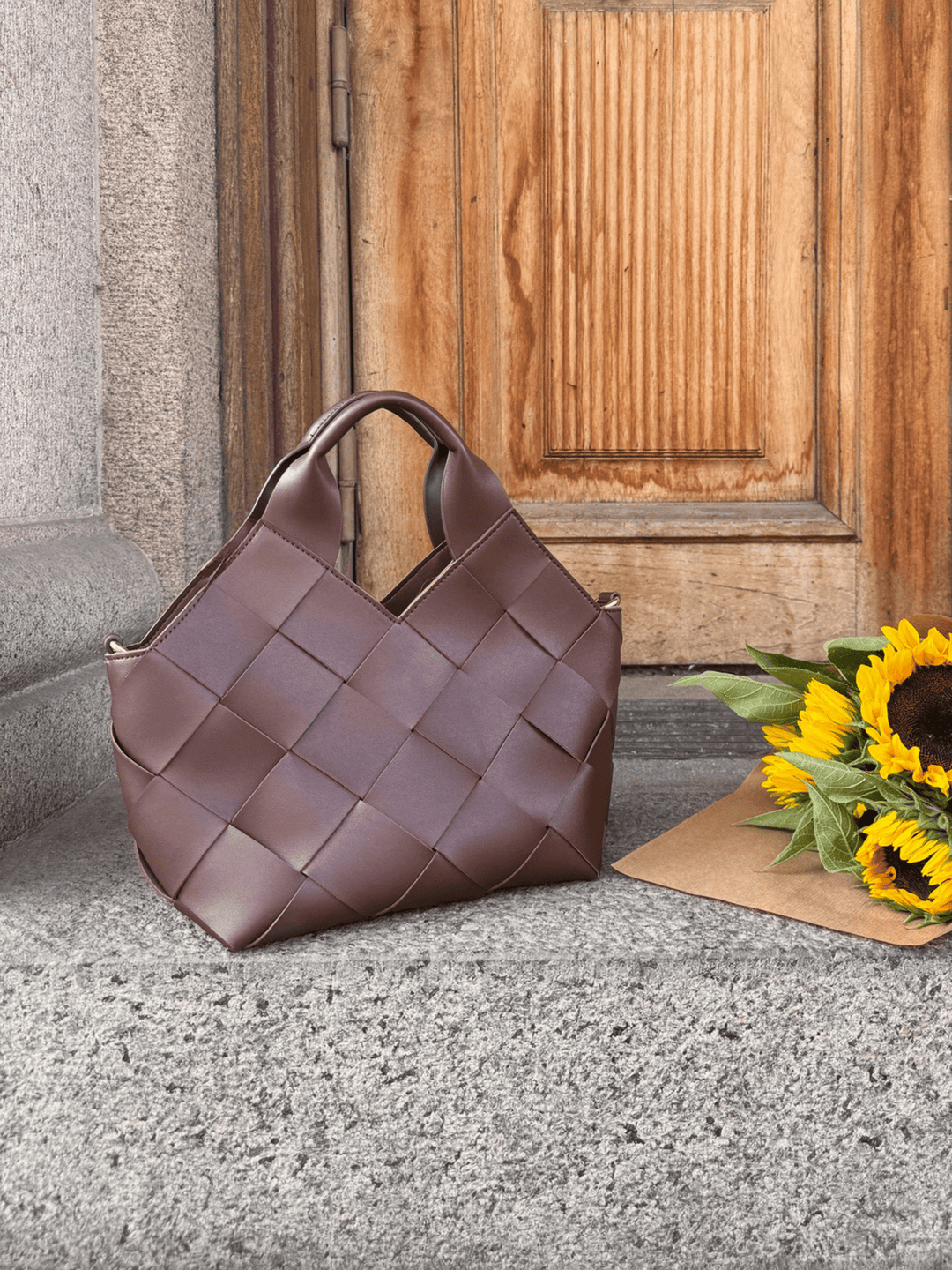 Marly Bag Large - Dark Brown-Fashion Nora