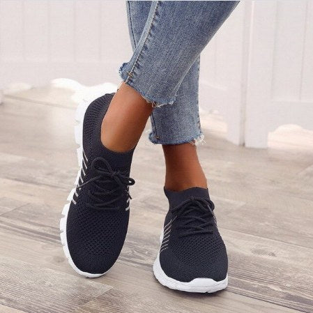 Orthopedic Sneakers Women | Lightweight Mesh Walking Shoes-Fashion Nora