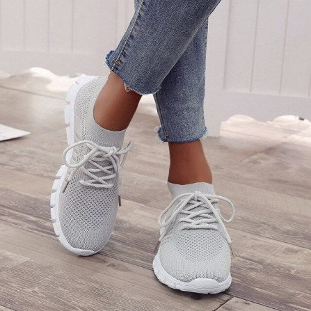Orthopedic Sneakers Women | Lightweight Mesh Walking Shoes-Fashion Nora