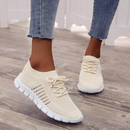 Orthopedic Sneakers Women | Lightweight Mesh Walking Shoes-Fashion Nora