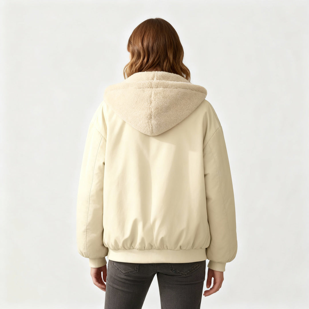 Oversized Fleece-Look Winter Jacket | Warm Lining | Comfortable Fit-Fashion Nora