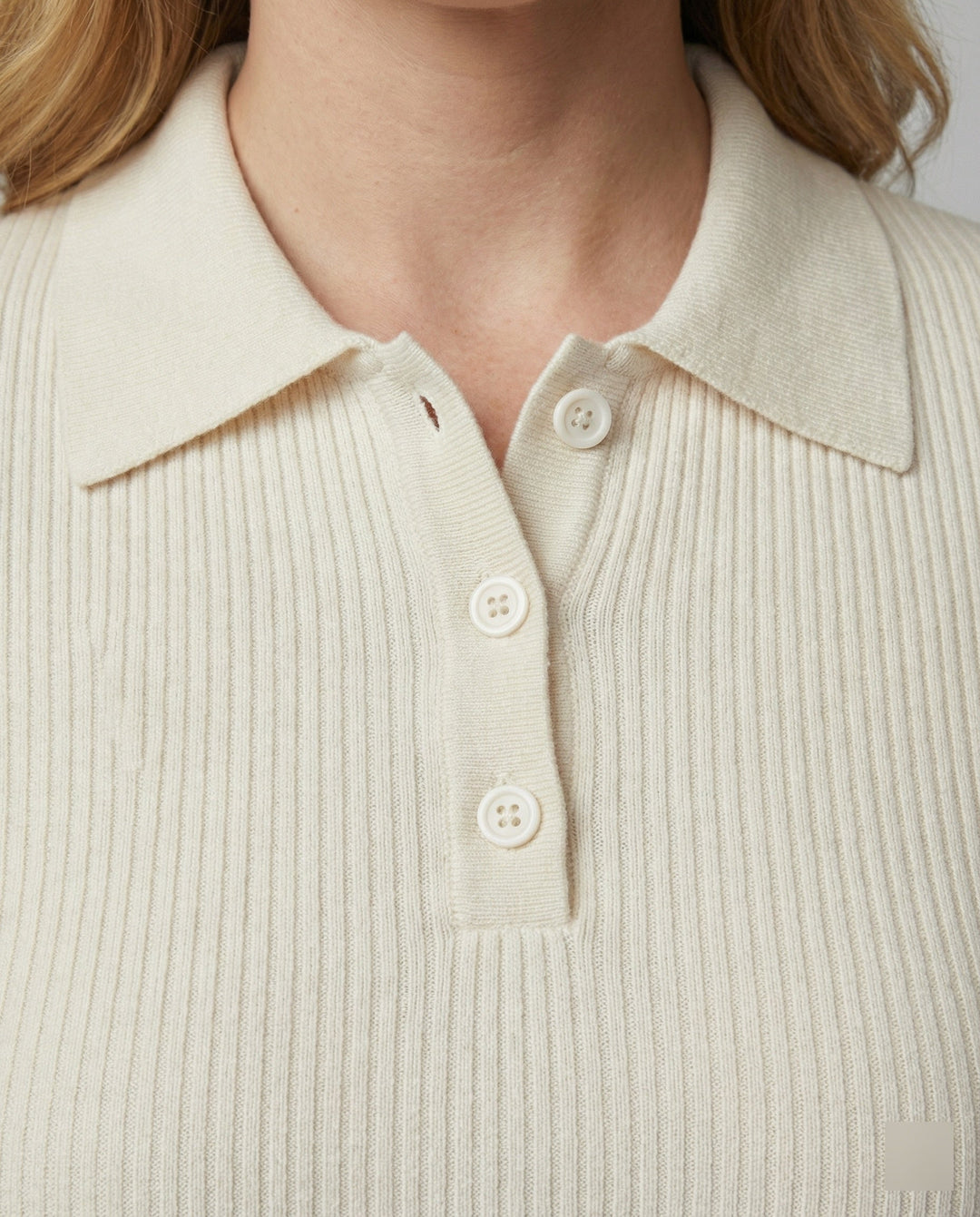 Polo Collar Knit Sweater | Slim Fit | Cropped Winter Jumper-Fashion Nora
