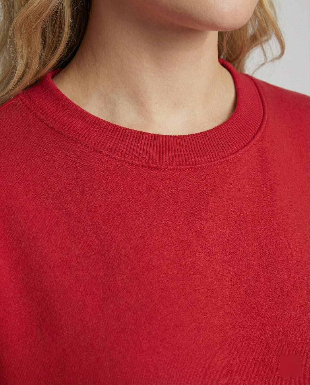Relaxed Crew Neck Sweatshirt | Drop Shoulder | Soft Cotton Blend-Fashion Nora