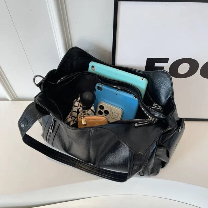 Shoulder Bag | Multi-Pocket | Small | Cargo Bag | Women's Handbag-Fashion Nora