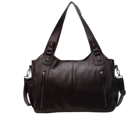 Shoulder Bag | Multi-Pocket | Small | Cargo Bag | Women's Handbag-Fashion Nora