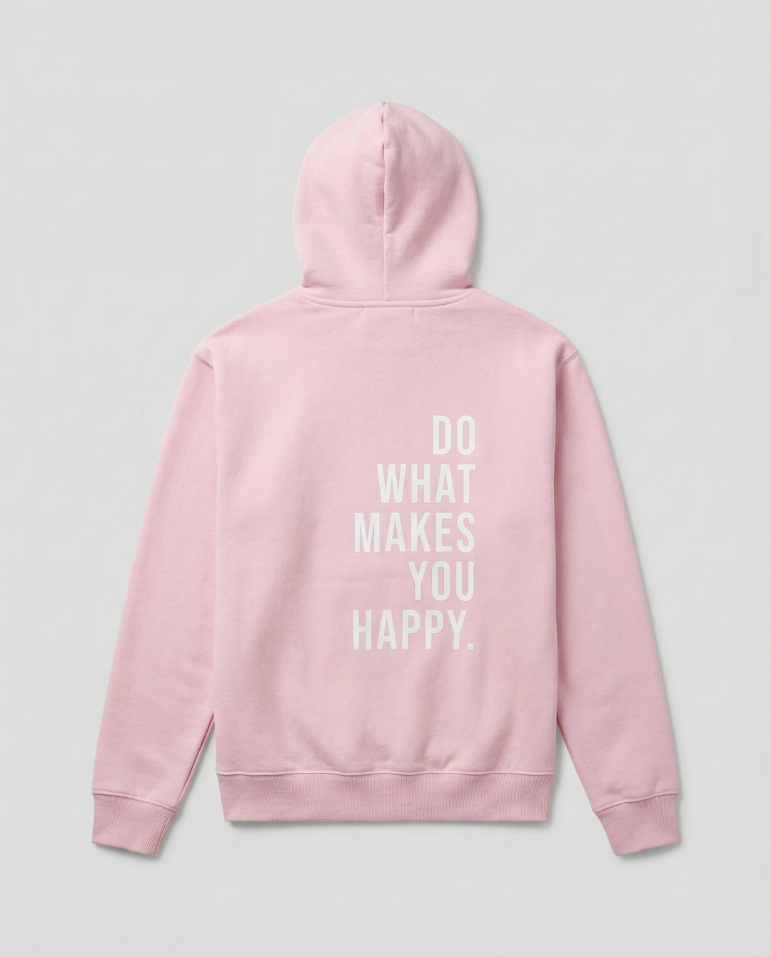 Slogan Back Print Hoodie | Drawstring Hood | Casual Fit-Fashion Nora