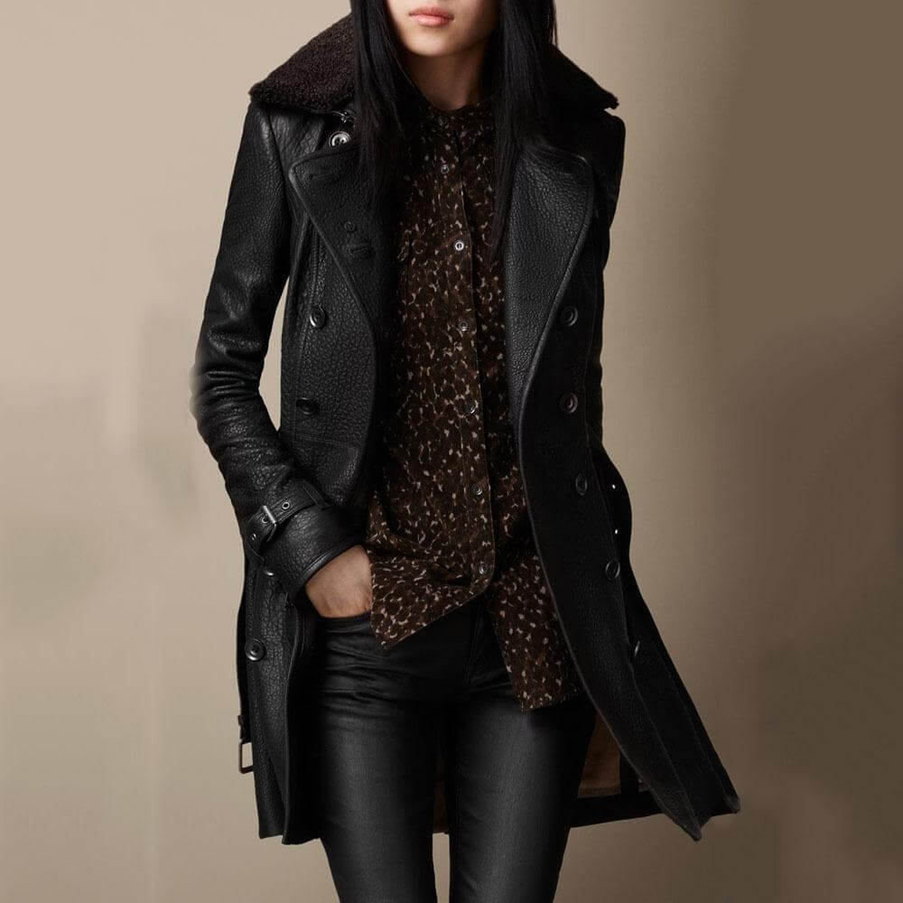 Tailored Longline Coat | Elegant Cut | Smart Silhouette-Fashion Nora