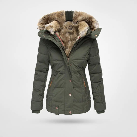Waterproof Winter Jacket | Fleece Lined | Oversized Four Pocket Coat-Fashion Nora