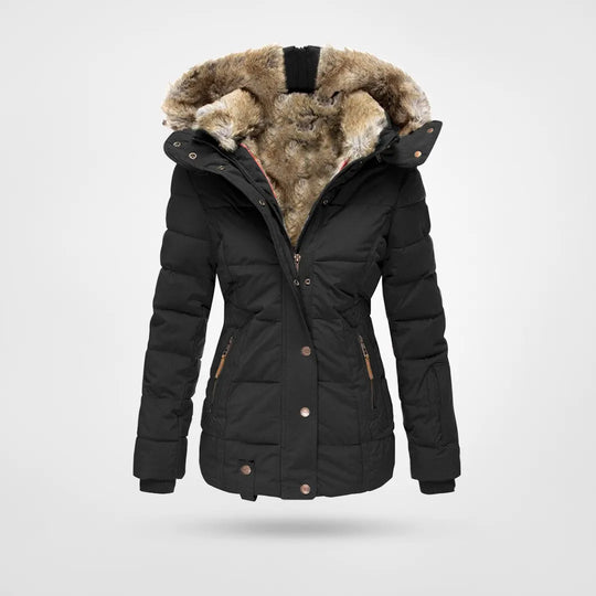 Waterproof Winter Jacket | Fleece Lined | Oversized Four Pocket Coat-Fashion Nora