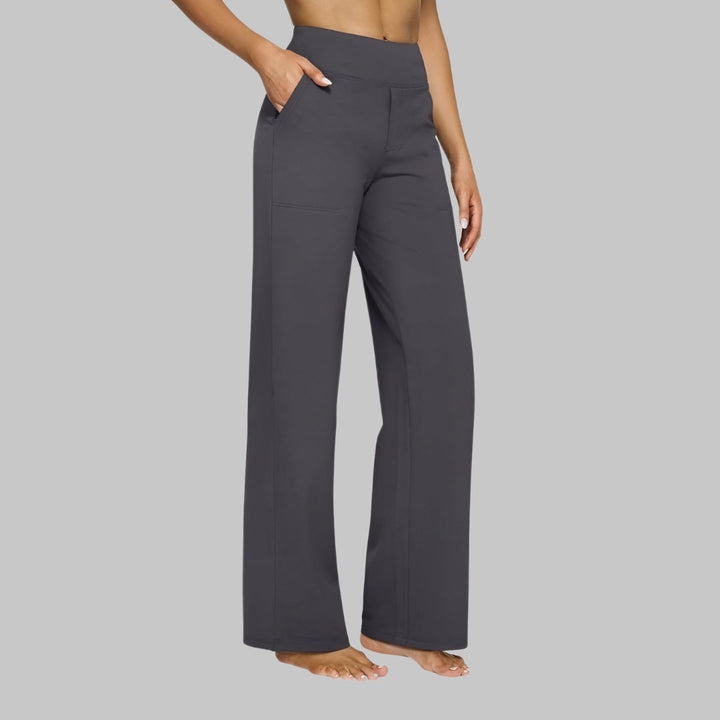 Wide-Leg Pants | Women's Comfortable High-Waisted Pants-Fashion Nora