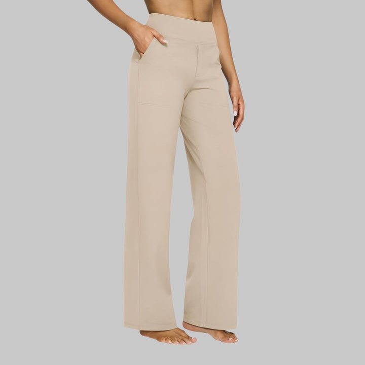 Wide-Leg Pants | Women's Comfortable High-Waisted Pants-Fashion Nora
