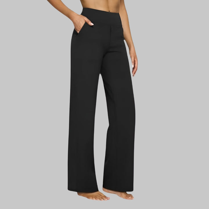 Wide-Leg Pants | Women's Comfortable High-Waisted Pants-Fashion Nora