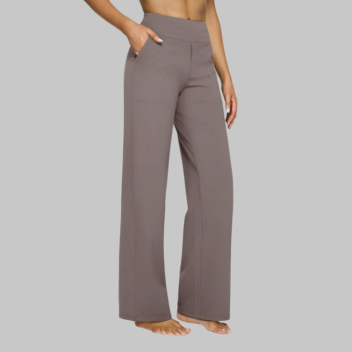 Wide-Leg Pants | Women's Comfortable High-Waisted Pants-Fashion Nora