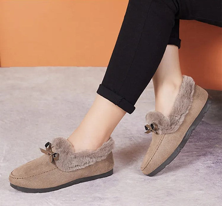 Winter Slipper Boots | Plush Lining | Non-Slip Sole-Fashion Nora