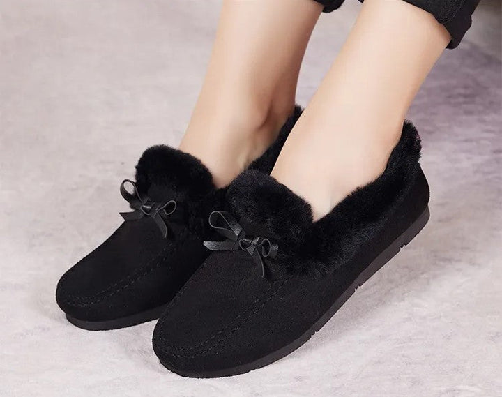 Winter Slipper Boots | Plush Lining | Non-Slip Sole-Fashion Nora