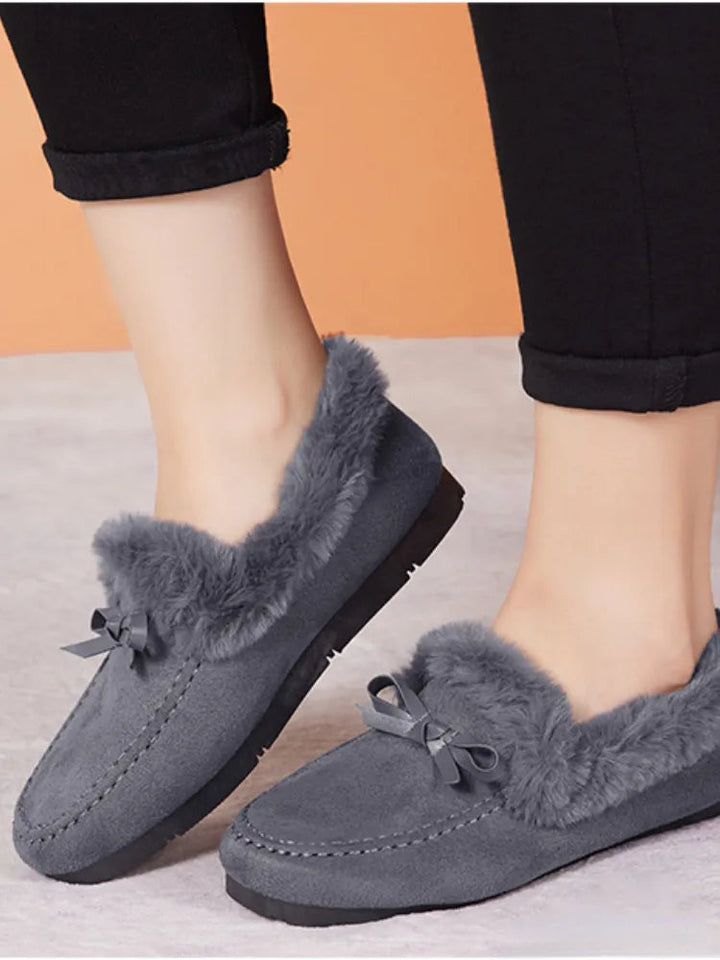 Winter Slipper Boots | Plush Lining | Non-Slip Sole-Fashion Nora