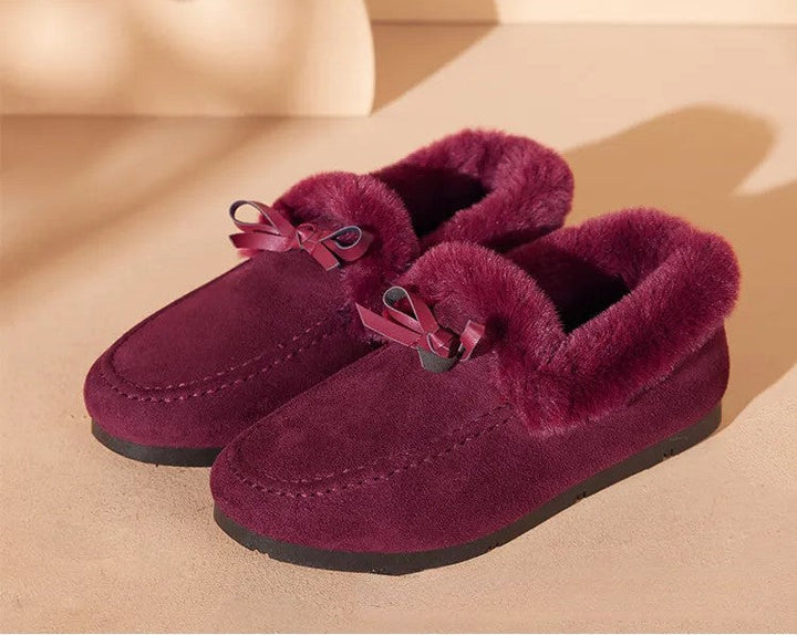 Winter Slipper Boots | Plush Lining | Non-Slip Sole-Fashion Nora