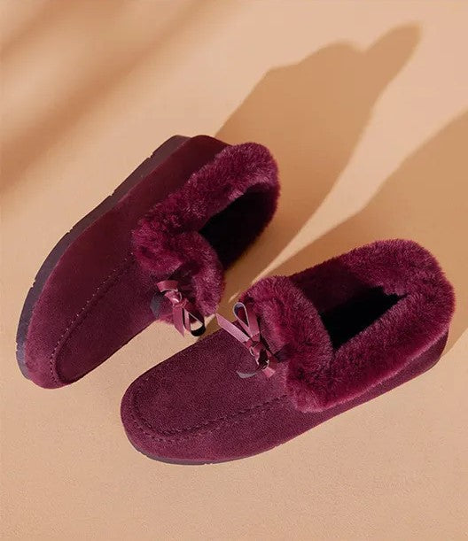 Winter Slipper Boots | Plush Lining | Non-Slip Sole-Fashion Nora