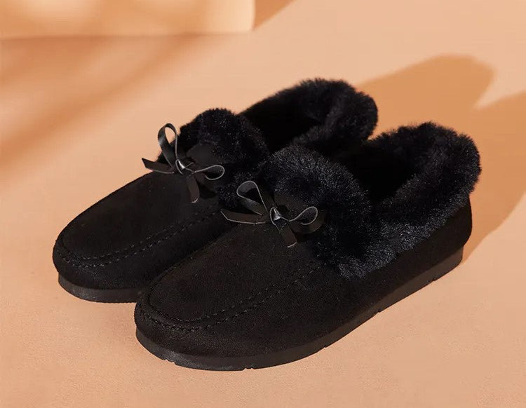 Winter Slipper Boots | Plush Lining | Non-Slip Sole-Fashion Nora