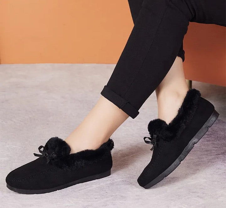 Winter Slipper Boots | Plush Lining | Non-Slip Sole-Fashion Nora