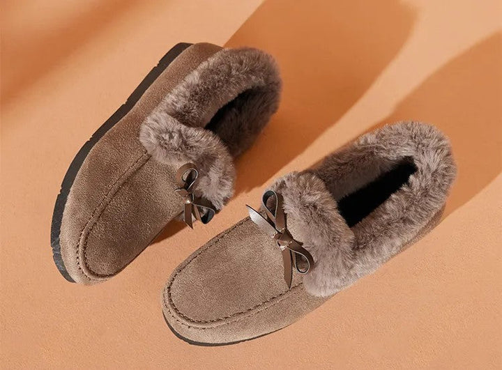 Winter Slipper Boots | Plush Lining | Non-Slip Sole-Fashion Nora