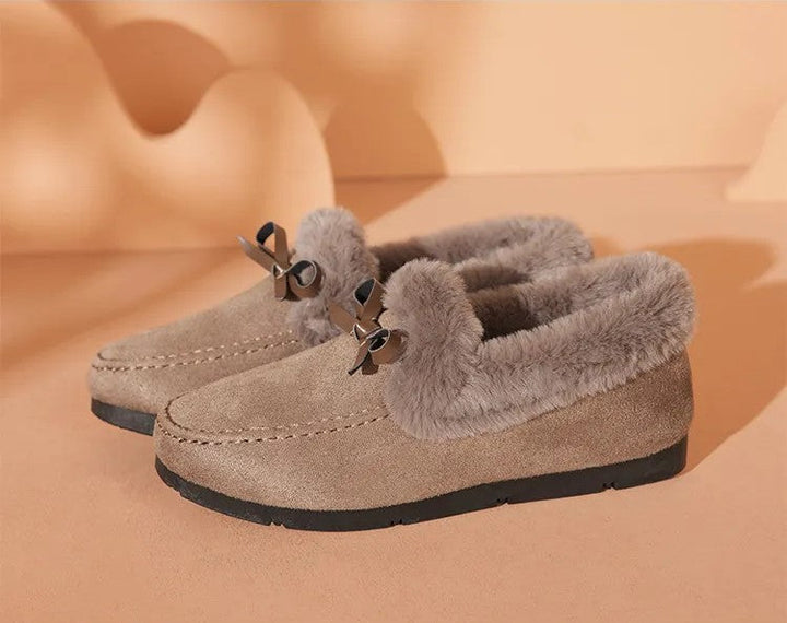 Winter Slipper Boots | Plush Lining | Non-Slip Sole-Fashion Nora