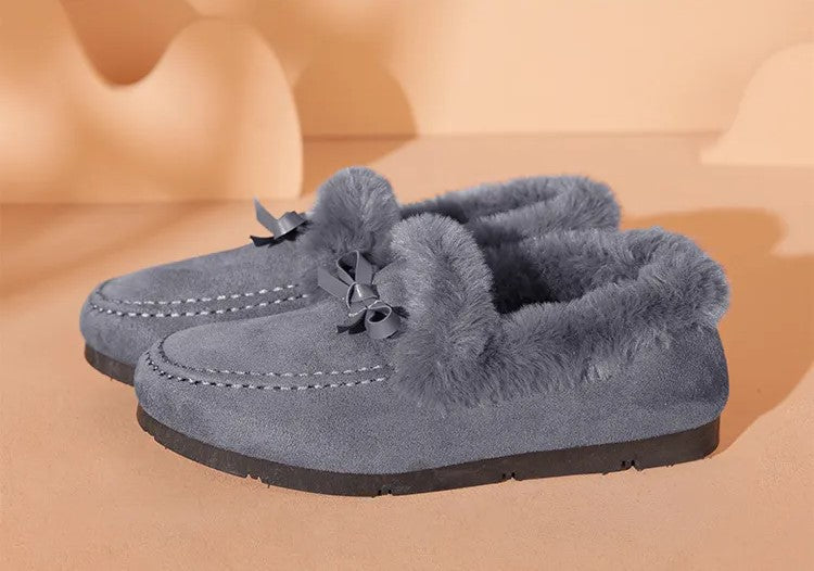 Winter Slipper Boots | Plush Lining | Non-Slip Sole-Fashion Nora