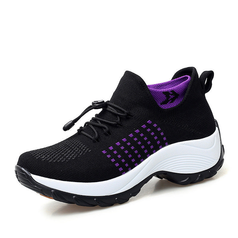 Arch Support Shoes | Womens Wide Fit | Cushioned Mesh-Fashion Nora